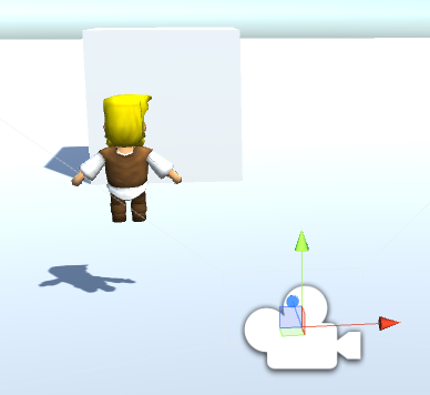 3D Lagging Camera